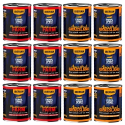 Primal Spirit Iberian Wieprzowina Iberyjska mix smaków 12 x 400g